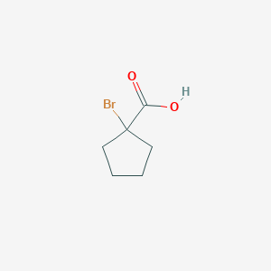 B1282460 1-Bromocyclopentane-1-carboxylic acid CAS No. 56447-24-6