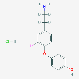 B128248 3-Iodothyronamine-d4 Hydrochloride CAS No. 884320-54-1