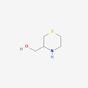 molecular formula C5H11NOS B1282494 硫代吗啉-3-基甲醇 CAS No. 58729-32-1