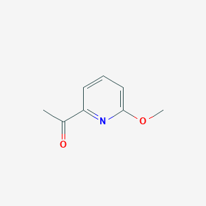 molecular formula C8H9NO2 B1282506 2-乙酰基-6-甲氧基吡啶 CAS No. 21190-93-2