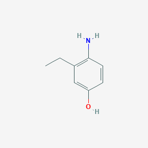 molecular formula C8H11NO B1282518 4-Amino-3-ethylphenol CAS No. 61638-00-4