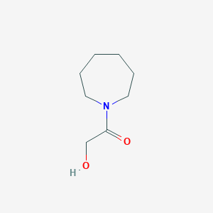 molecular formula C8H15NO2 B1282522 1-(Azepan-1-yl)-2-hydroxyethan-1-one CAS No. 51068-58-7