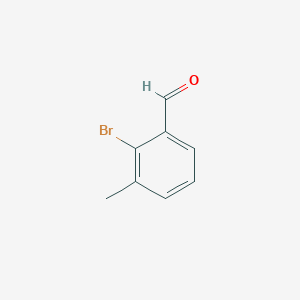 molecular formula C8H7BrO B1282531 2-Bromo-3-methylbenzaldehyde CAS No. 109179-31-9