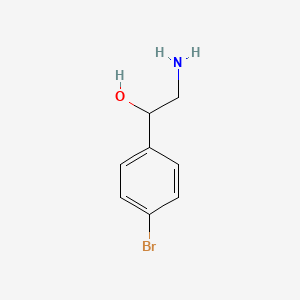 molecular formula C8H10BrNO B1282553 2-Amino-1-(4-bromophenyl)-1-ethanol CAS No. 41147-82-4
