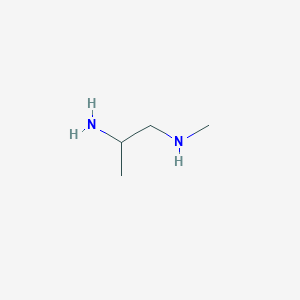 molecular formula C4H12N2 B1282562 (2-Aminopropyl)(methyl)amine 