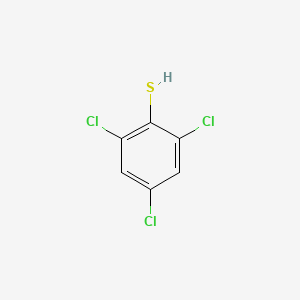 molecular formula C6H3Cl3S B1282591 2,4,6-三氯苯硫酚 CAS No. 24207-66-7