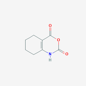 molecular formula C8H9NO3 B1282596 5,6,7,8-tetrahydro-2H-3,1-benzoxazine-2,4(1H)-dione CAS No. 108472-08-8