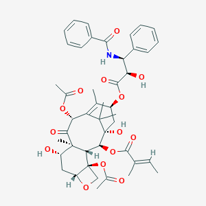molecular formula C45H53NO14 B128260 Iso Cephalomannine CAS No. 173101-54-7