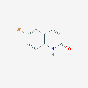 molecular formula C10H8BrNO B1282617 6-Bromo-8-methylquinolin-2(1H)-one CAS No. 99465-08-4