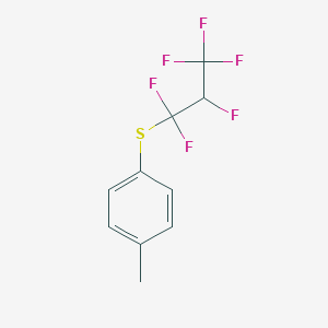 4-(1,1,2,3,3,3-Hexafluoropropylthio)toluene