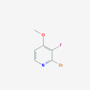 molecular formula C6H5BrFNO B1282641 2-Bromo-3-fluoro-4-methoxypyridine CAS No. 109613-98-1