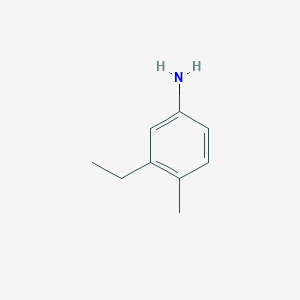 molecular formula C9H13N B1282643 3-Ethyl-4-methylaniline CAS No. 104715-64-2