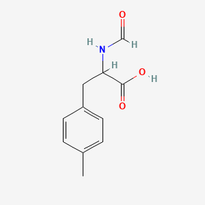 molecular formula C11H13NO3 B1282650 2-Formamido-3-(4-methylphenyl)propanoic acid 