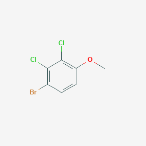 molecular formula C7H5BrCl2O B1282656 1-Bromo-2,3-dichloro-4-methoxybenzene CAS No. 109803-52-3