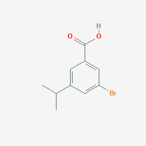 molecular formula C10H11BrO2 B1282658 3-Bromo-5-isopropylbenzoic acid CAS No. 112930-39-9