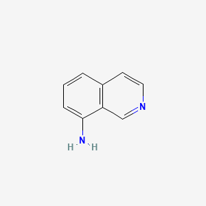 molecular formula C9H8N2 B1282671 8-Aminoisoquinoline CAS No. 23687-27-6