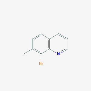 molecular formula C10H8BrN B1282700 8-Bromo-7-methylquinoline CAS No. 98203-08-8