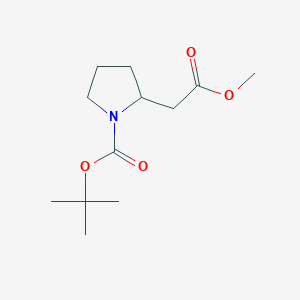 N-Boc-pyrrolidin-2-yl-acetic acid methyl ester