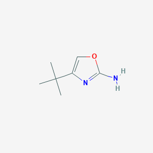 molecular formula C7H12N2O B1282715 4-(tert-Butyl)oxazol-2-amine CAS No. 97567-79-8