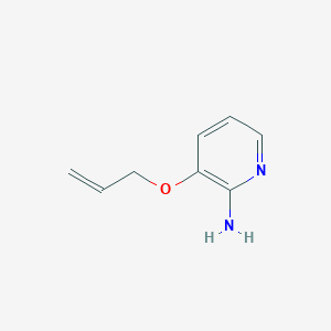 molecular formula C8H10N2O B1282717 3-(Allyloxy)-2-pyridinamine CAS No. 24015-99-4