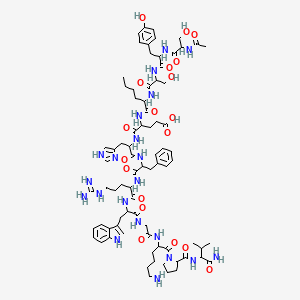 molecular formula C78H111N21O19 B12827181 Melanotan-I 
