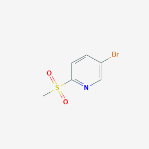 molecular formula C6H6BrNO2S B1282720 5-Bromo-2-(methylsulfonyl)pyridine CAS No. 98626-95-0