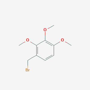 molecular formula C10H13BrO3 B1282734 1-(Bromomethyl)-2,3,4-trimethoxybenzene CAS No. 80054-01-9