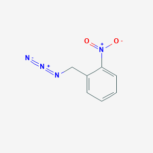 molecular formula C7H6N4O2 B1282742 1-(Azidomethyl)-2-nitrobenzene CAS No. 95668-86-3
