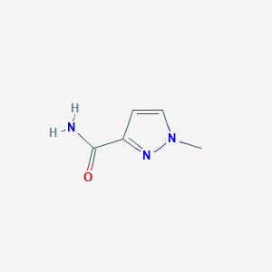 molecular formula C5H7N3O B1282752 1-methyl-1H-pyrazole-3-carboxamide CAS No. 89179-62-4