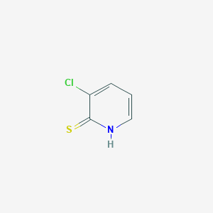 molecular formula C5H4ClNS B1282760 3-Chloropyridine-2-thiol CAS No. 5897-94-9