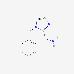 (1-Benzyl-1H-imidazol-2-yl)methanamine