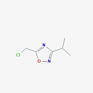 5-(Chloromethyl)-3-isopropyl-1,2,4-oxadiazole