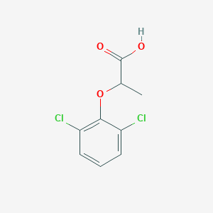 molecular formula C9H8Cl2O3 B128277 2-(2,6-Dichlorophenoxy)propanoic acid CAS No. 25140-90-3