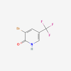 molecular formula C6H3BrF3NO B1282778 3-Bromo-5-(trifluoromethyl)pyridin-2-ol CAS No. 76041-73-1