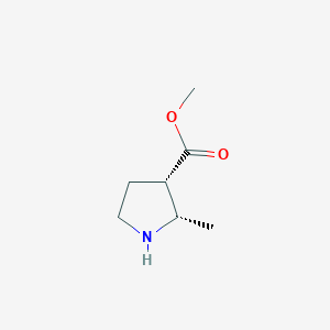 (2S,3S)-Methyl 2-methylpyrrolidine-3-carboxylate
