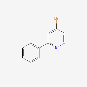 molecular formula C11H8BrN B1282784 4-Bromo-2-phenylpyridine CAS No. 98420-98-5