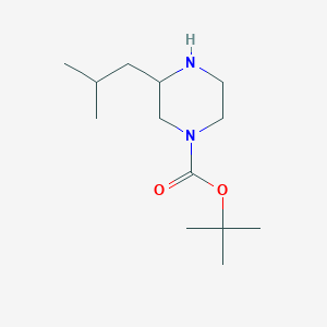 molecular formula C13H26N2O2 B1282807 1-Boc-3-isobutylpiperazine CAS No. 78551-93-6