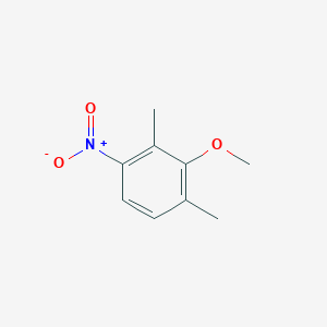 molecular formula C9H11NO3 B1282816 2-Methoxy-1,3-dimethyl-4-nitrobenzene CAS No. 50536-74-8