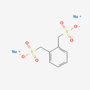 molecular formula C8H8Na2O6S2 B1282818 1,2-Benzenedimethanesulfonic acid disodium salt CAS No. 97187-28-5