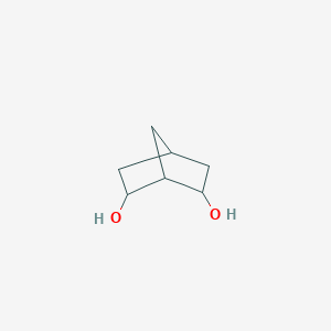 molecular formula C7H12O2 B12828313 Bicyclo[2.2.1]heptane-2,6-diol 