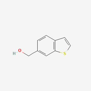 molecular formula C9H8OS B1282835 苯并[b]噻吩-6-基甲醇 CAS No. 6179-28-8