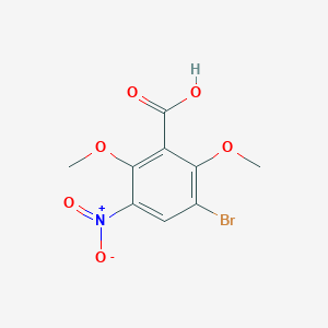 3-Bromo-2,6-dimethoxy-5-nitrobenzoic acid