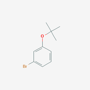 molecular formula C10H13BrO B1282847 Benzene, 1-bromo-3-(1,1-dimethylethoxy)- CAS No. 99376-83-7
