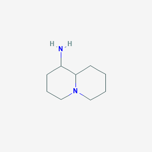 octahydro-1H-quinolizin-1-amine