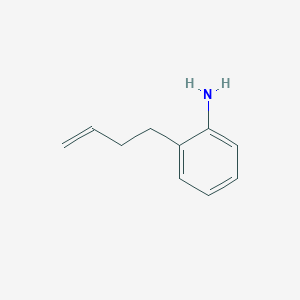 molecular formula C10H13N B1282857 2-(But-3-en-1-yl)aniline CAS No. 6992-97-8