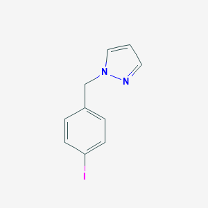 molecular formula C10H9IN2 B128286 1-(4-Iodobenzyl)-1H-pyrazole CAS No. 143128-30-7