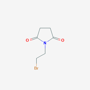 molecular formula C6H8BrNO2 B1282867 1-(2-Bromoethyl)pyrrolidine-2,5-dione CAS No. 55943-72-1