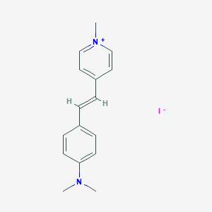 molecular formula C16H19IN2 B128289 4-(4-(Dimethylamino)styryl)-1-methylpyridinium iodide CAS No. 959-81-9