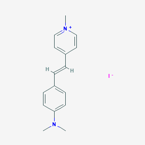 molecular formula C16H19IN2 B128289 4-[4-(dimethylamino)styryl]-N-methylpyridinium iodide CAS No. 959-81-9