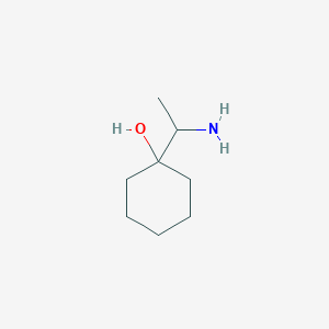 1-(1-Aminoethyl)cyclohexan-1-ol